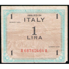 Италия 1 Лира 1943 год
