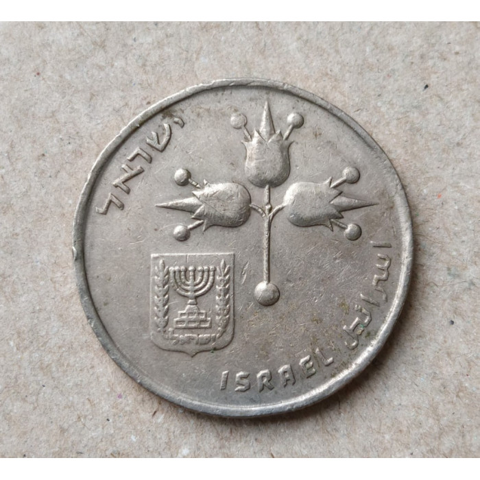 Израиль 1 Лира 1977 год , Гранат