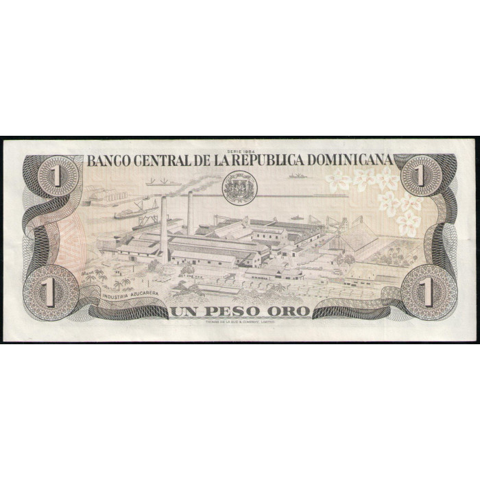 Доминиканская республика 1 Песо 1984 год 