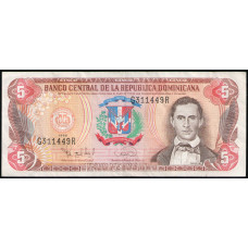 Доминиканская Республика 5 Песо 1996 год 