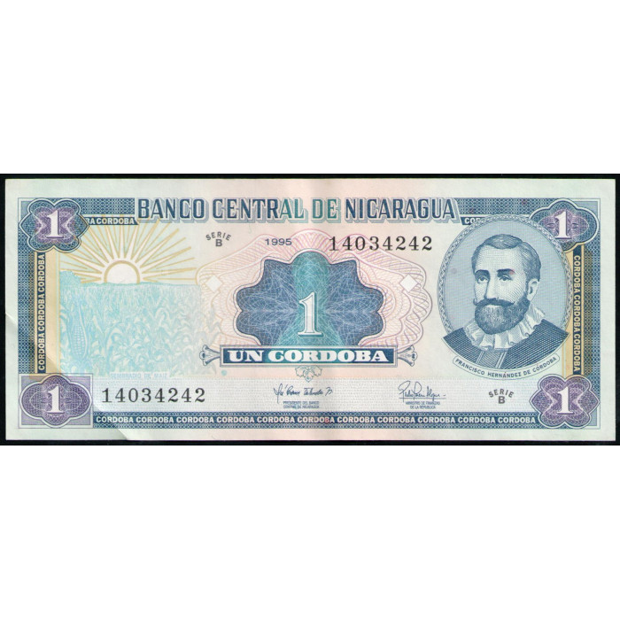 Никарагуа 1 Кордоба 1995 год 