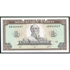 Гаити 1 Гурд 1989 год , UNC 