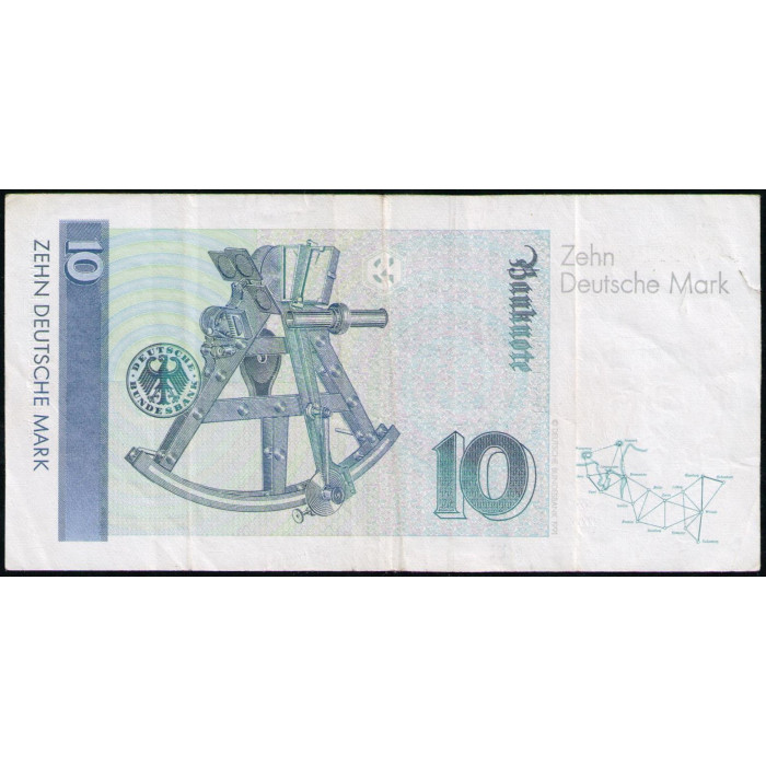 Германия 10 Марок 1993 год 