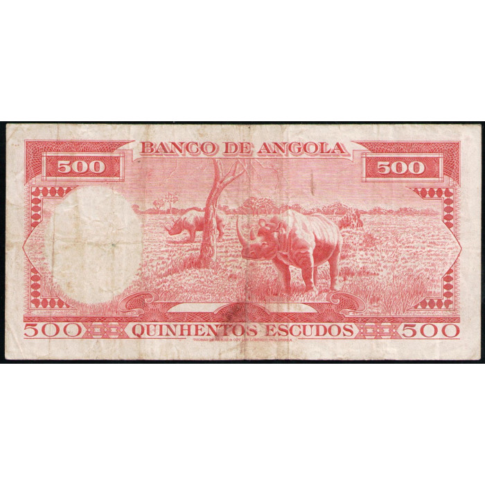Ангола 500 Эскудо 1970 год