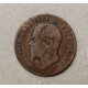 Италия 10 чентезимо 1863 год