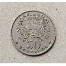 Португалия 50 Сентаво 1964 год