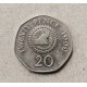 Гернси 20 Пенсов 1999 год , Карта острова 