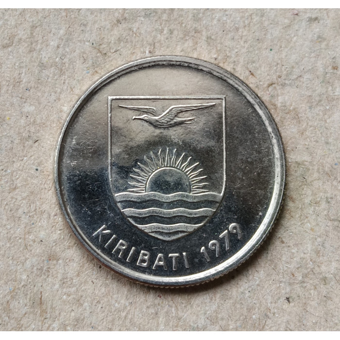 Кирибати 5 Центов 1979 год , Геккон ящерица 