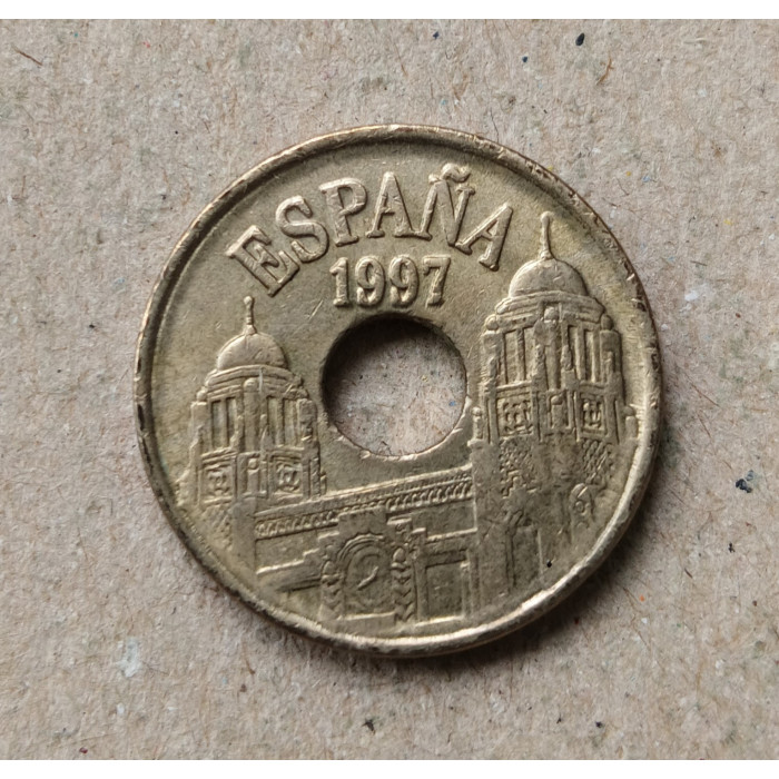 Испания 25 Песет 1997 год , Мелилья