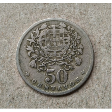 Португалия 50 Сентаво 1947 год