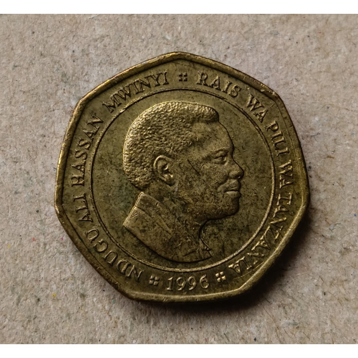 Танзания 50 Шиллингов 1996 год , Носорог