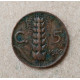 Италия 5 Чентезимо 1922 год , Пшеница