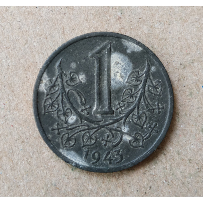 Богемия и Моравия 1 Крона 1943 год