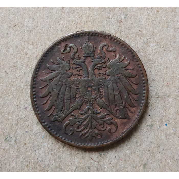 Австрия 2 Геллера 1894 год