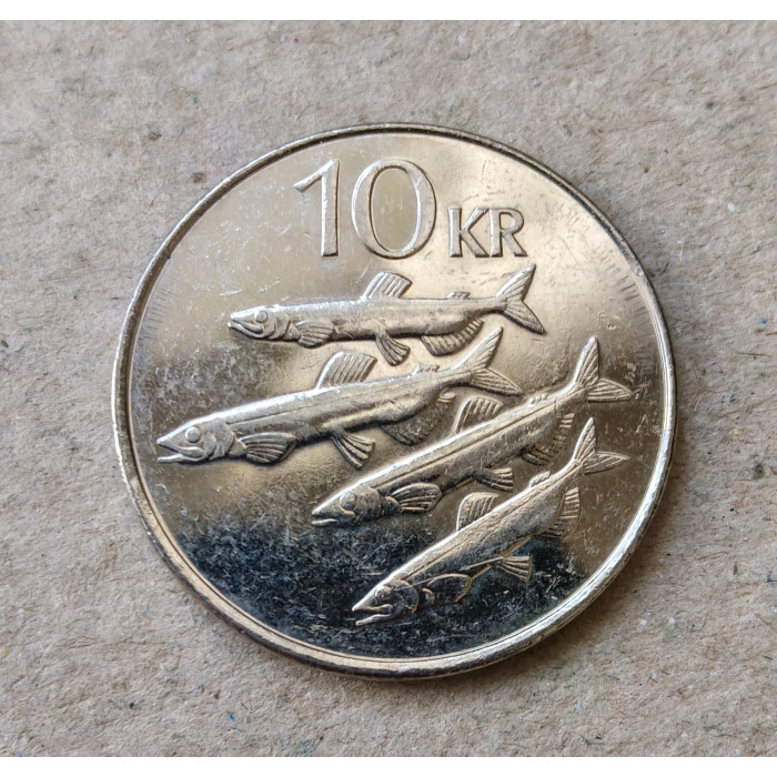 Исландия 10 Крон 2008 год, Мойва