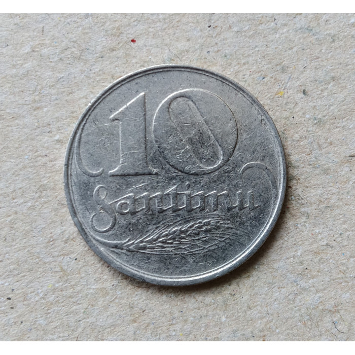 Латвия 10 Сантим 1922 год