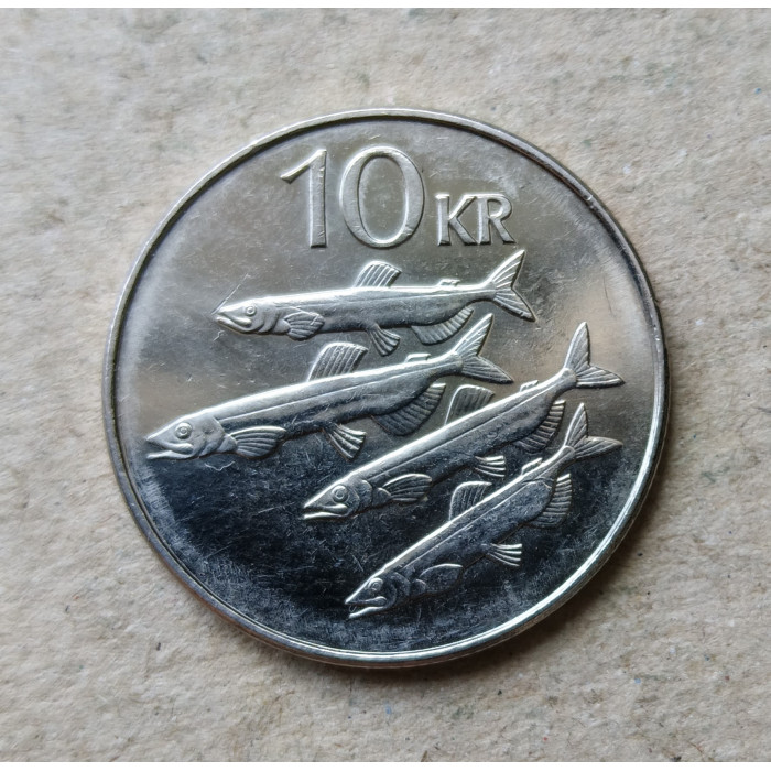 Исландия 10 Крон 2008 год, Мойва