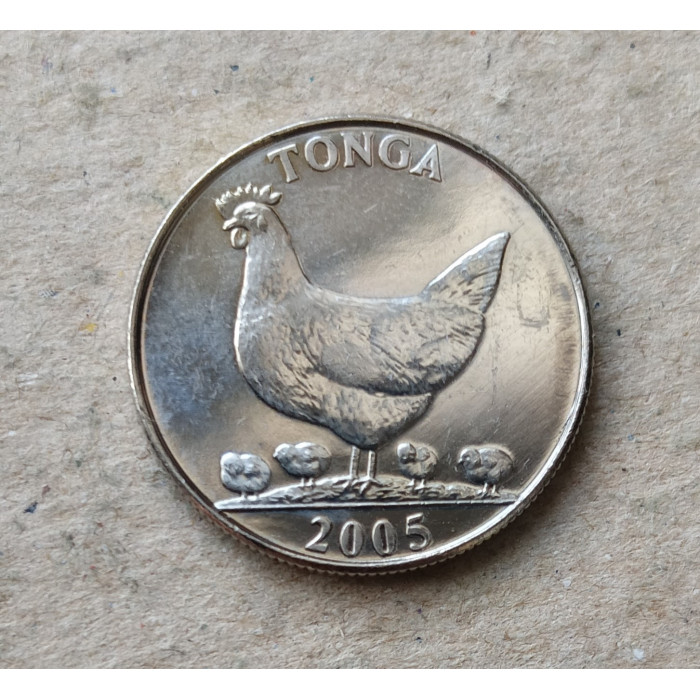Тонга 5 Сенити 2005 год , Курица