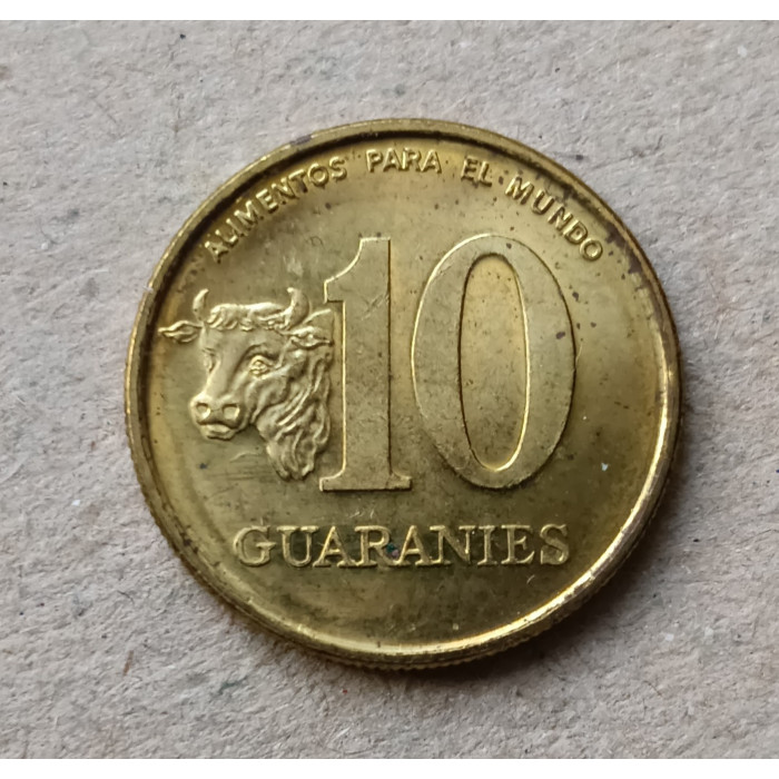 Парагвай 10 Гуарани 1996 год , Корова