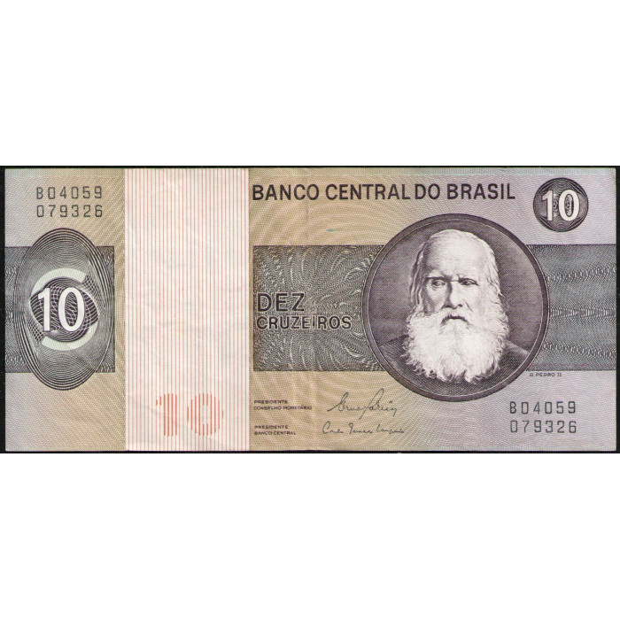 Бразилия 10 Крузейро 1974 , VF