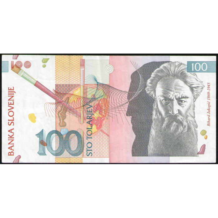 Словения 100 Толаров 2003 год , VF