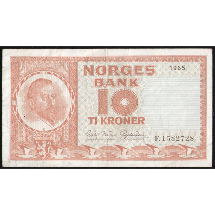 Норвегия 10 Крон 1965 год , Корабль