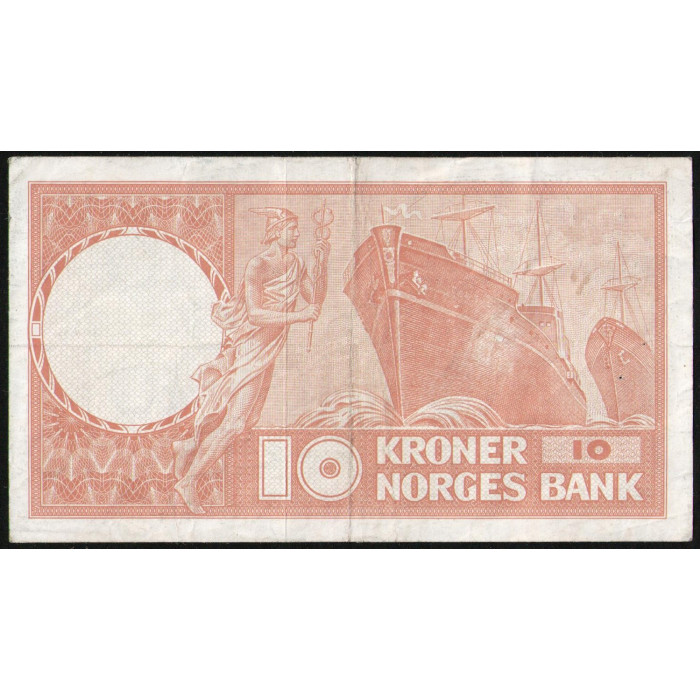 Норвегия 10 Крон 1965 год , Корабль