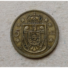 Румыния 5 Леев 1930 год 