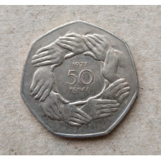 Великобритания 50 Пенсов 1973 год , Вступление в ЕЭС