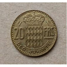 Монако 20 Франков 1951 год 