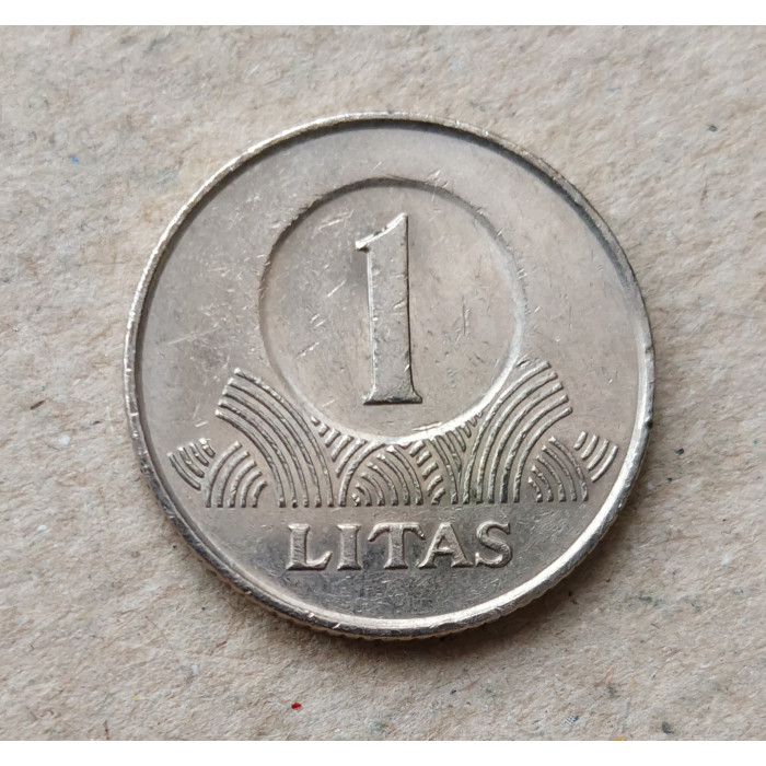 Литва 1 Лит 2008 год 