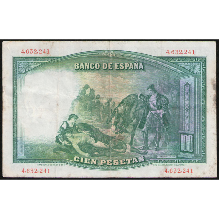 Испания 100 Песет 1931 год