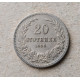 Болгария 20 Стотинок 1906 год