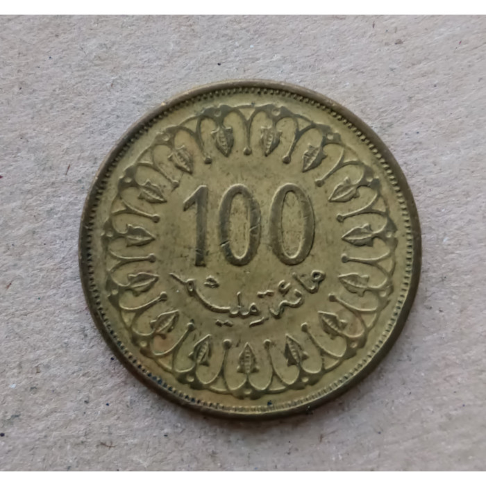 Тунис 100 Миллим 1997 год