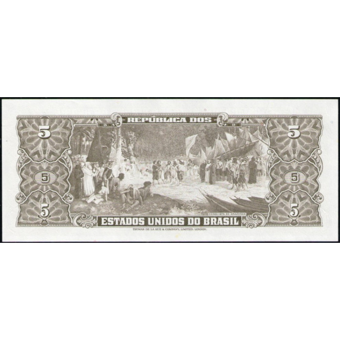 Бразилия 5 Крузейро 1962 год , UNC