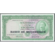 Мозамбик 100 Эскудо 1961 год 