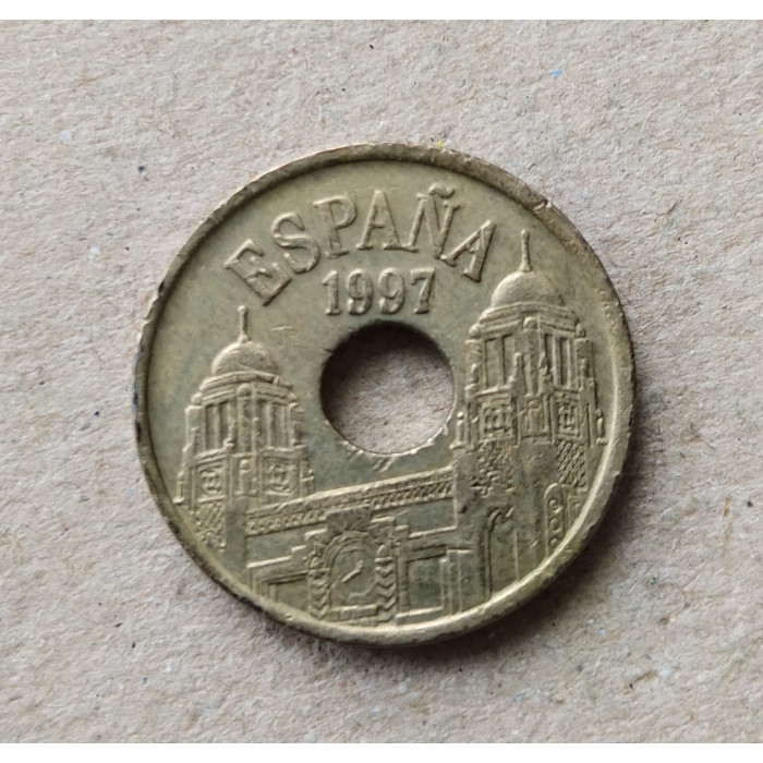 Испания 25 Песет 1997 год , Мелилья