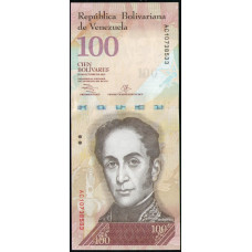 Венесуэла 100 Боливар 2013 год , UNC