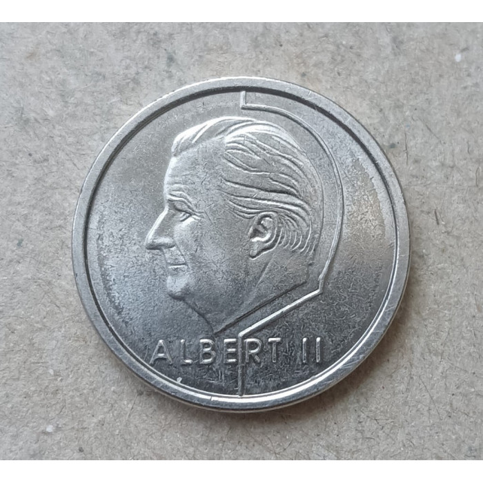 Бельгия 1 Франк 1996 год 
