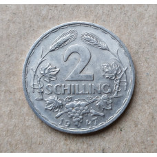 Австрия 2 Шиллинга 1947 год