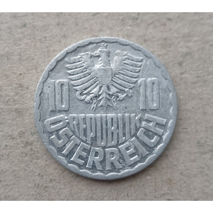 Австрия 10 Грошей 1978 год