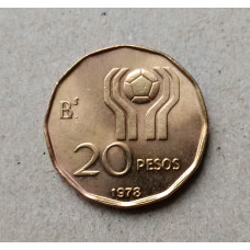 Аргентина 20 Песо 1978 год , Чемпионат мира по футболу 