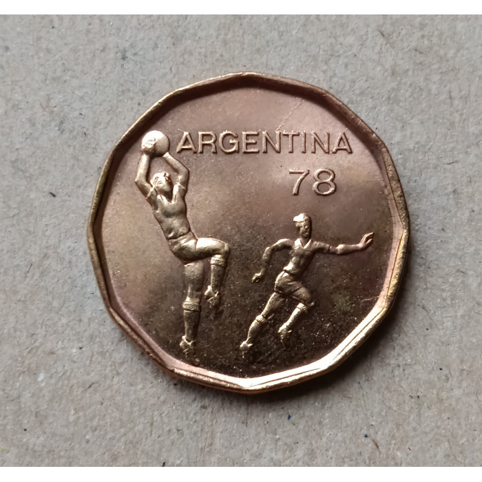 Аргентина 20 Песо 1978 год , Чемпионат мира по футболу 