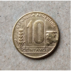 Аргентина 10 Сентаво 1948 год