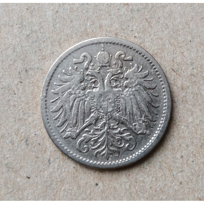 Австрия 10 Геллеров 1893 год