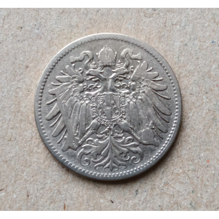 Австрия 20 Геллеров 1894 год