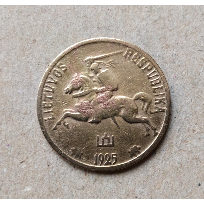 Литва 5 Центов 1925 год