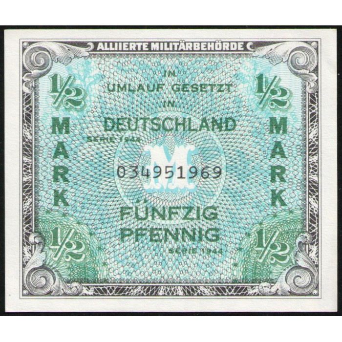 Германия 1/2  Марки 1944 год