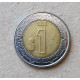 Мексика 1 Песо 1999 год , Биметалл