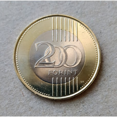 Венгрия 200 Форинтов 2024 год , Лайош Баттьяни , Биметалл